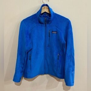 Patagonia Regulator Fluffy Fleece Blue Jacket Small​​